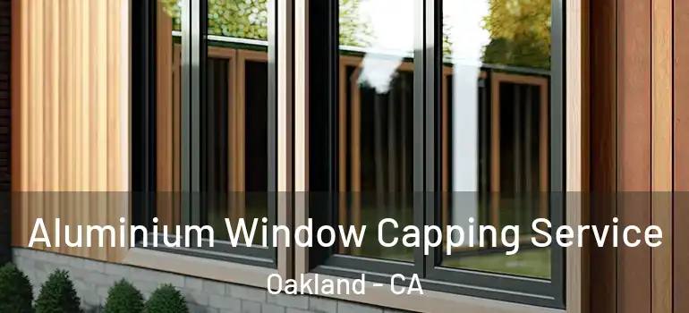  Aluminium Window Capping Service Oakland - CA