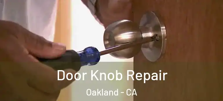  Door Knob Repair Oakland - CA