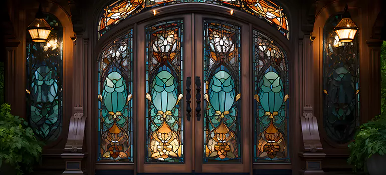 Wrought Iron Storm Door in Oakland, CA